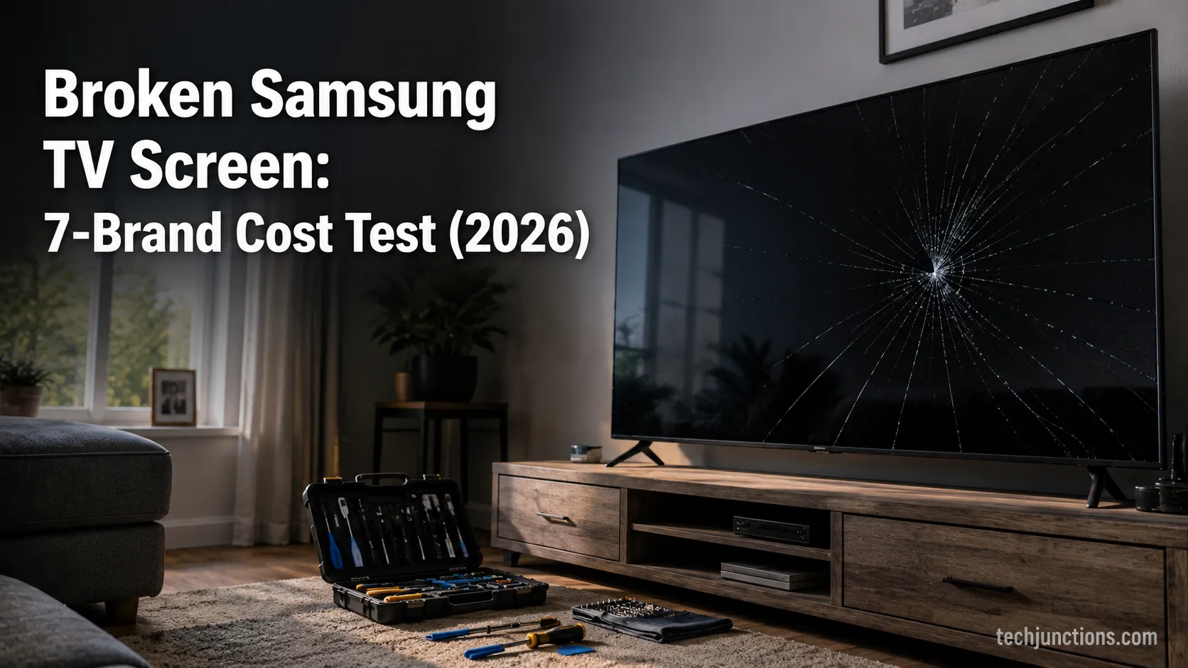 Broken Samsung TV Screen: 7-Brand Cost Test (2026)