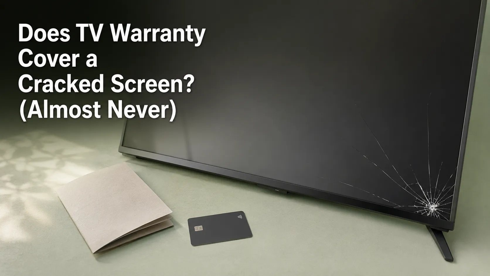 Does TV Warranty Cover a Cracked Screen? (Almost Never)
