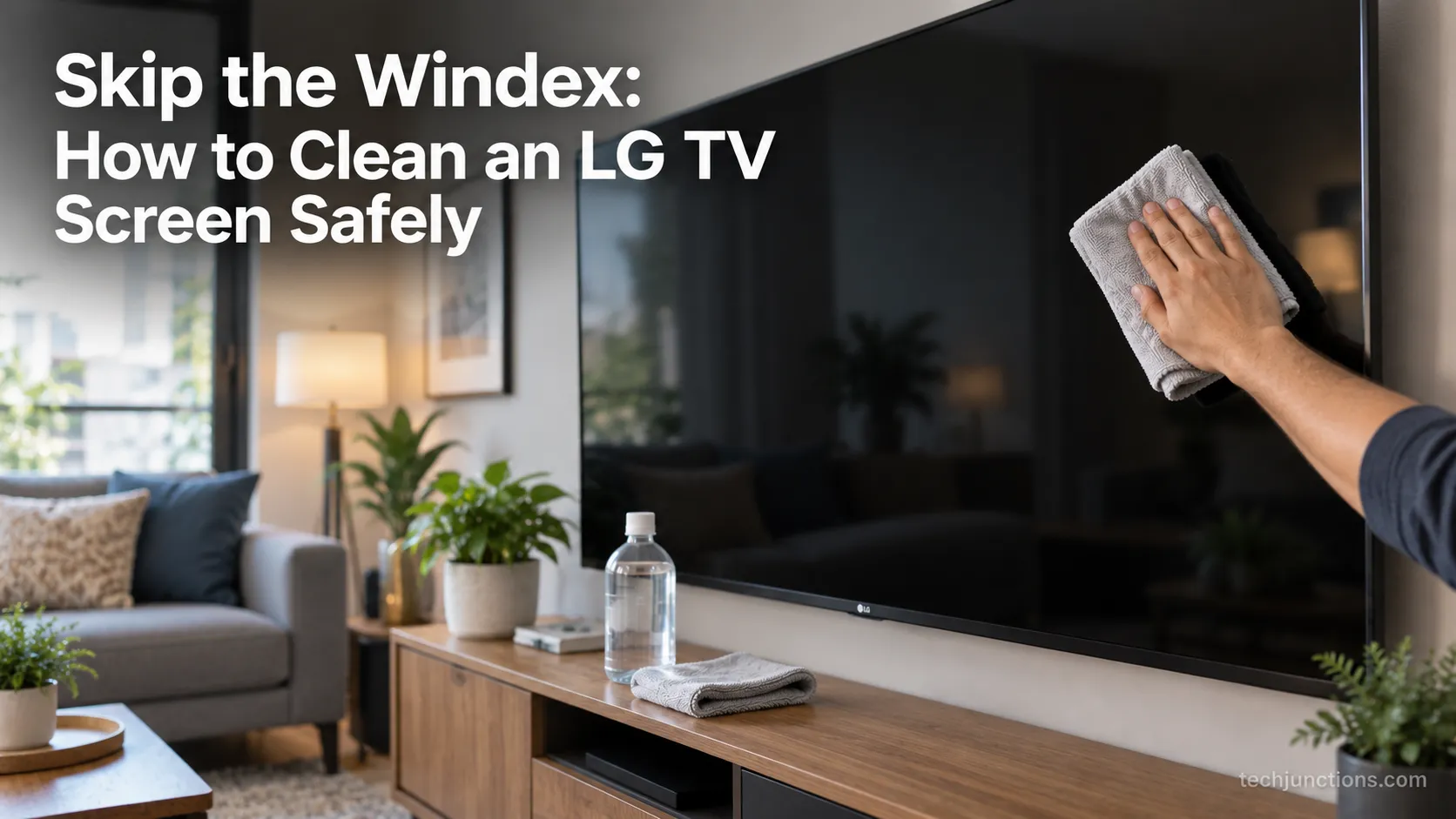Skip the Windex: How to Clean an LG TV Screen Safely