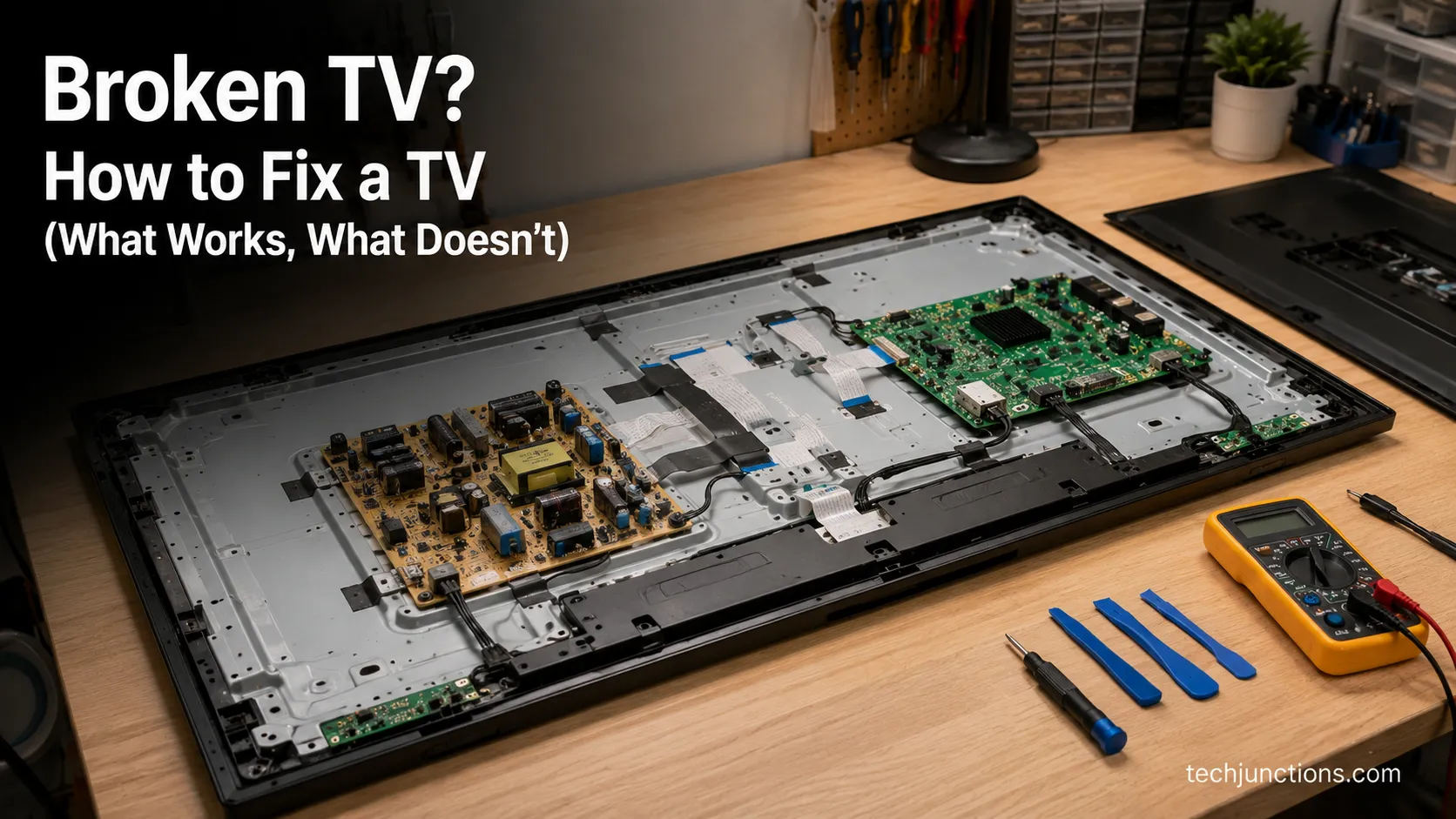 Broken TV? How to Fix a TV (What Works, What Doesn’t)