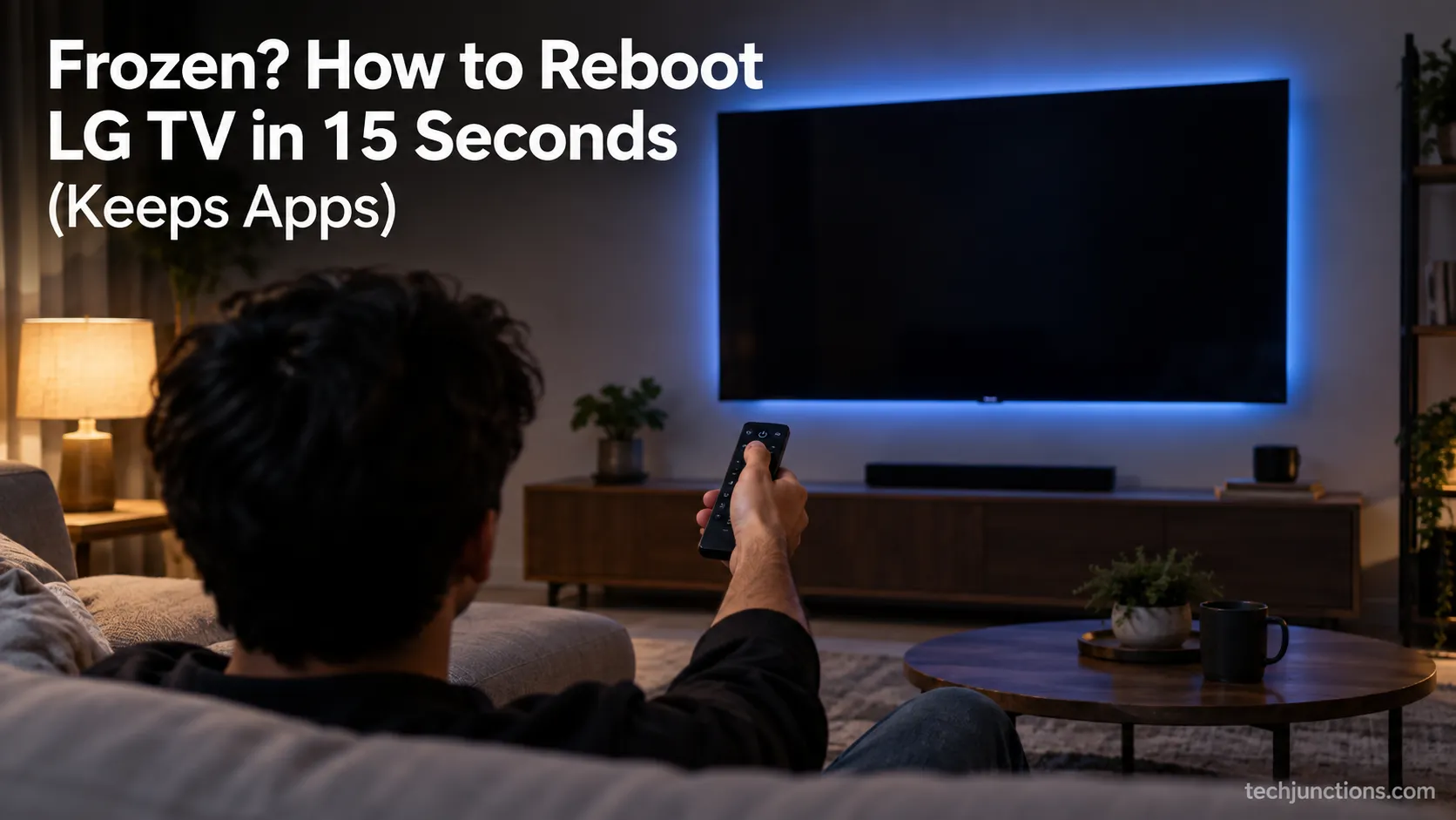 Frozen? How to Reboot LG TV in 15 Seconds (Keeps Apps)
