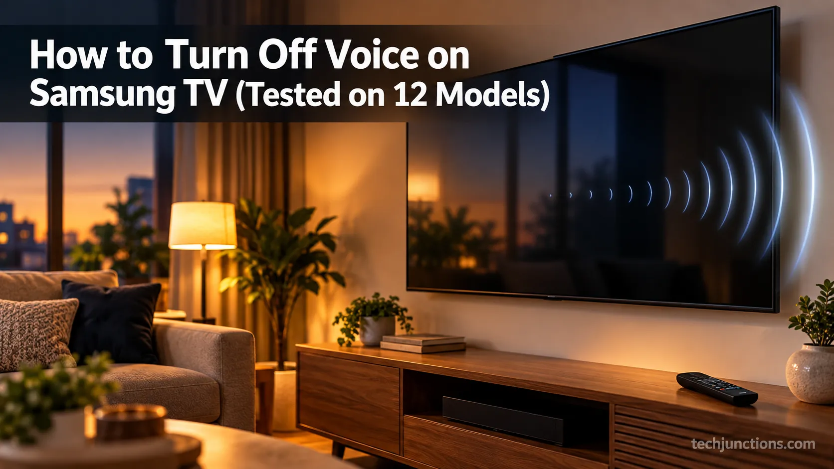 How to Turn Off Voice on Samsung TV (Tested on 12 Models)
