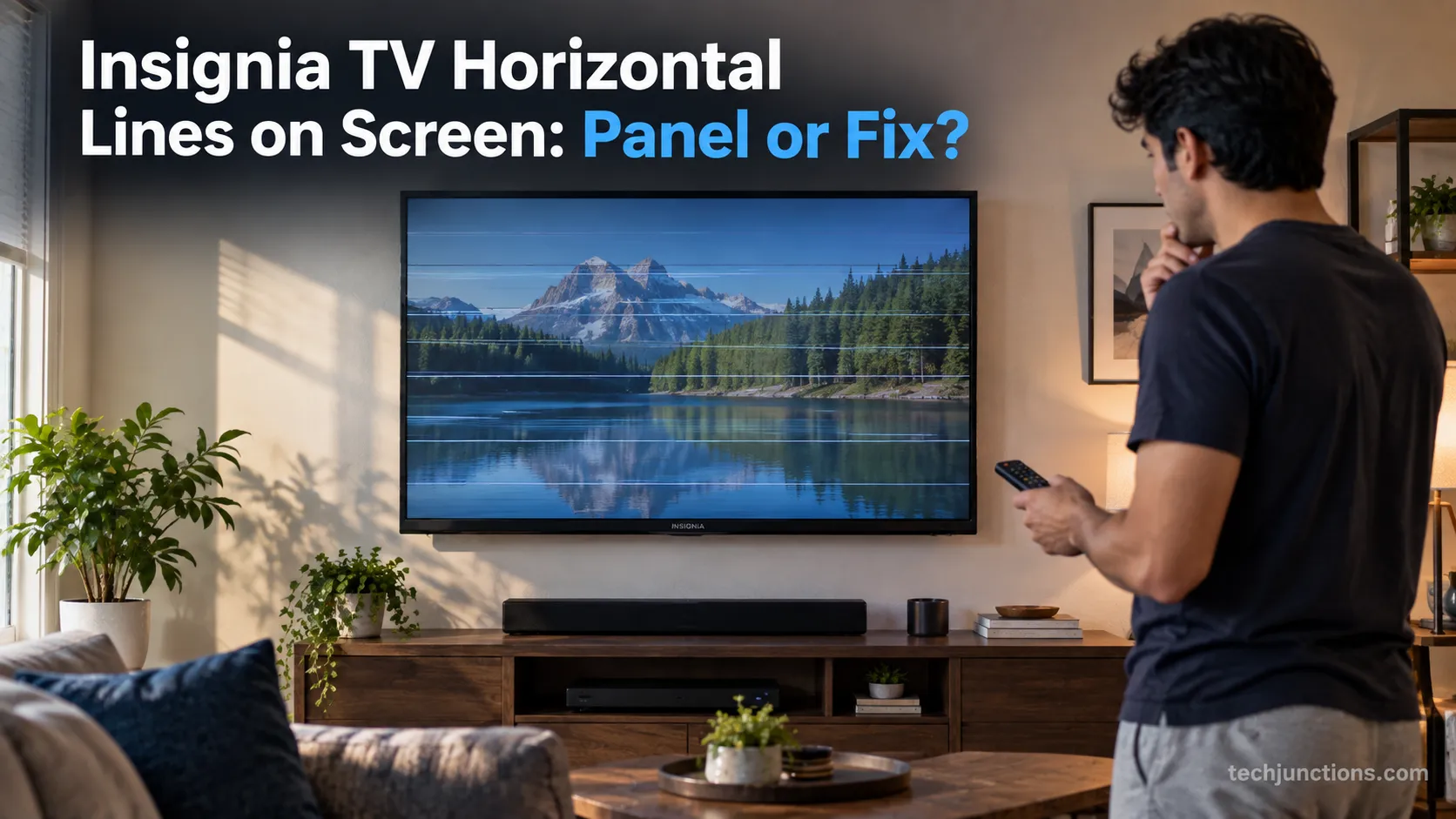 Insignia TV Horizontal Lines on Screen: Panel or Fix?