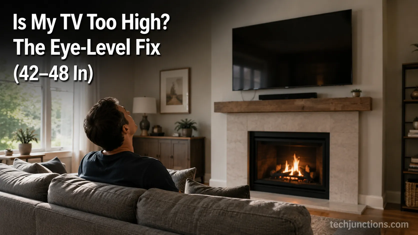 Is My TV Too High? The Eye-Level Fix (42–48 In)