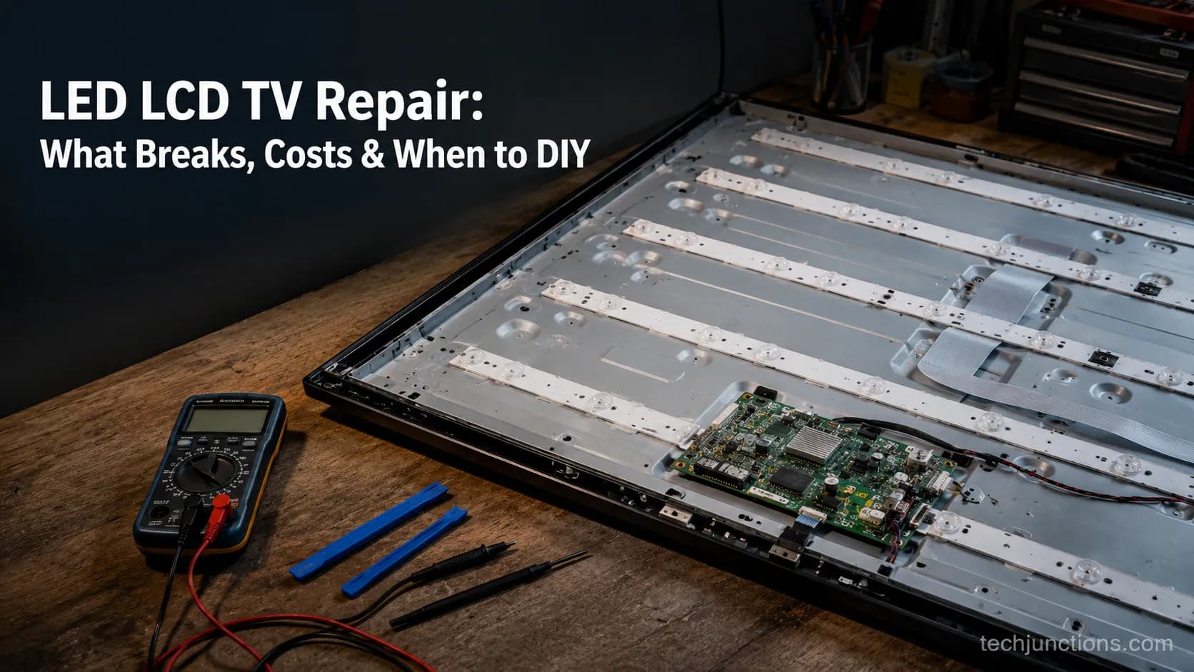 LED LCD TV Repair: What Breaks, Costs & When to DIY