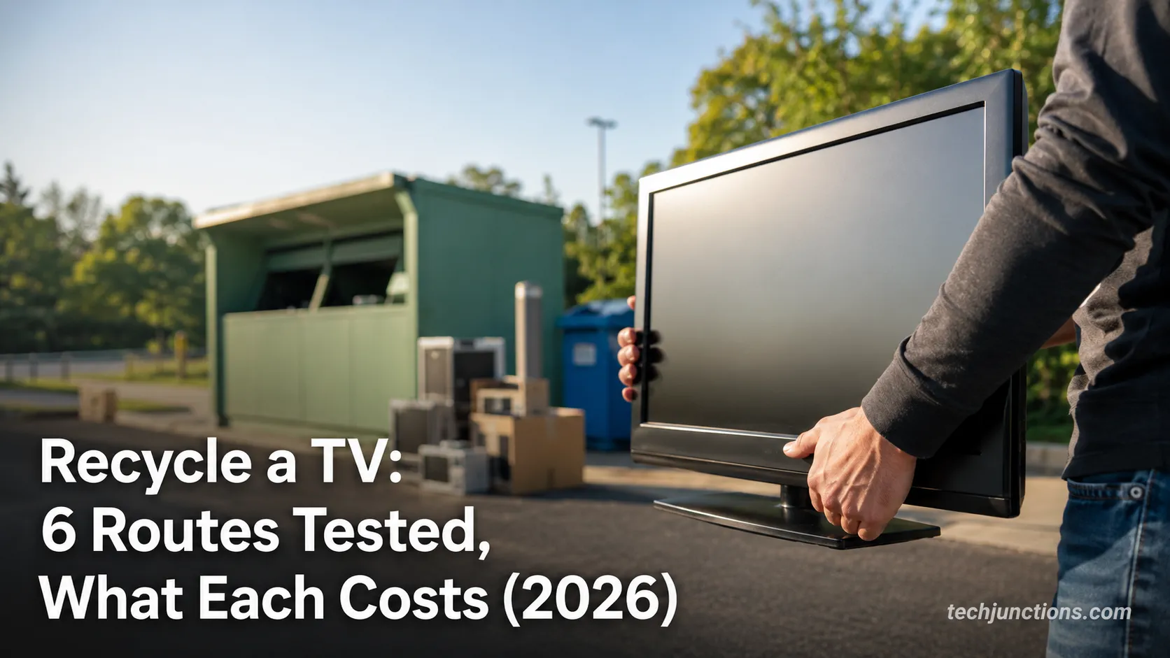 Recycle a TV: 6 Routes Tested, What Each Costs (2026)