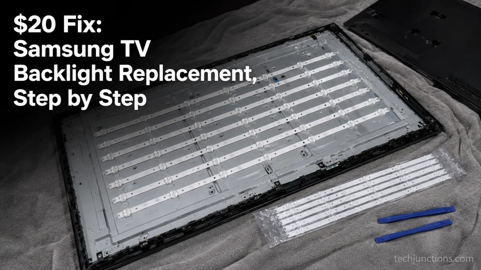 $20 Fix: Samsung TV Backlight Replacement, Step by Step