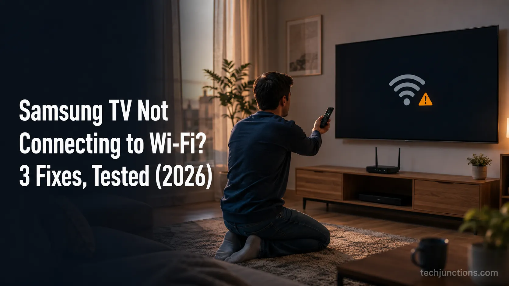 Samsung TV Not Connecting to Wi-Fi? 3 Fixes, Tested (2026)