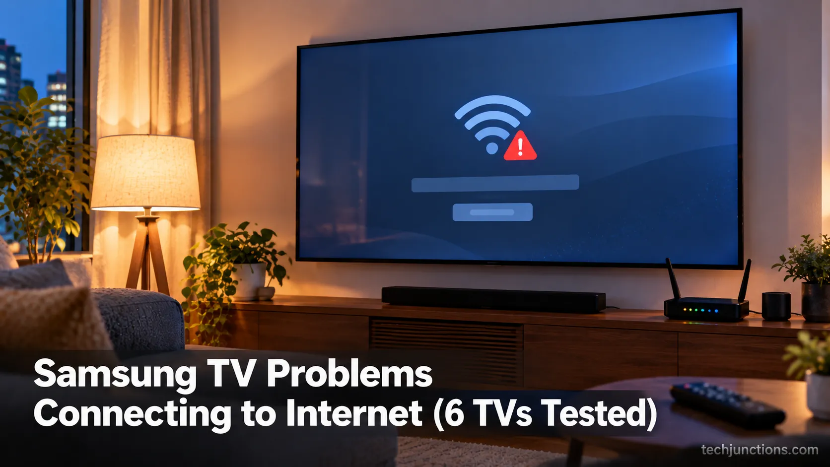 Samsung TV Problems Connecting to Internet (6 TVs Tested)