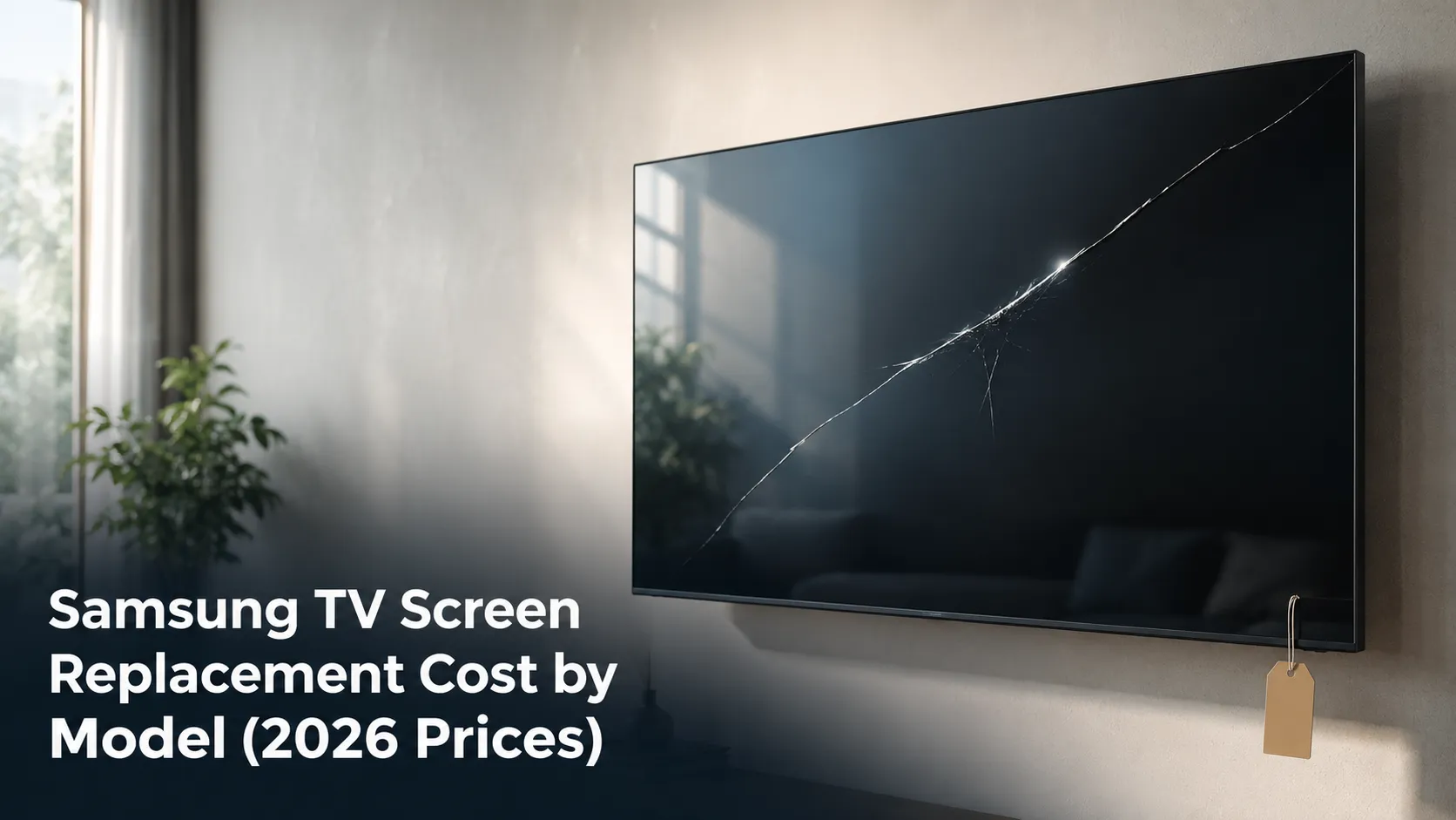 Samsung TV Screen Replacement Cost by Model (2026 Prices)