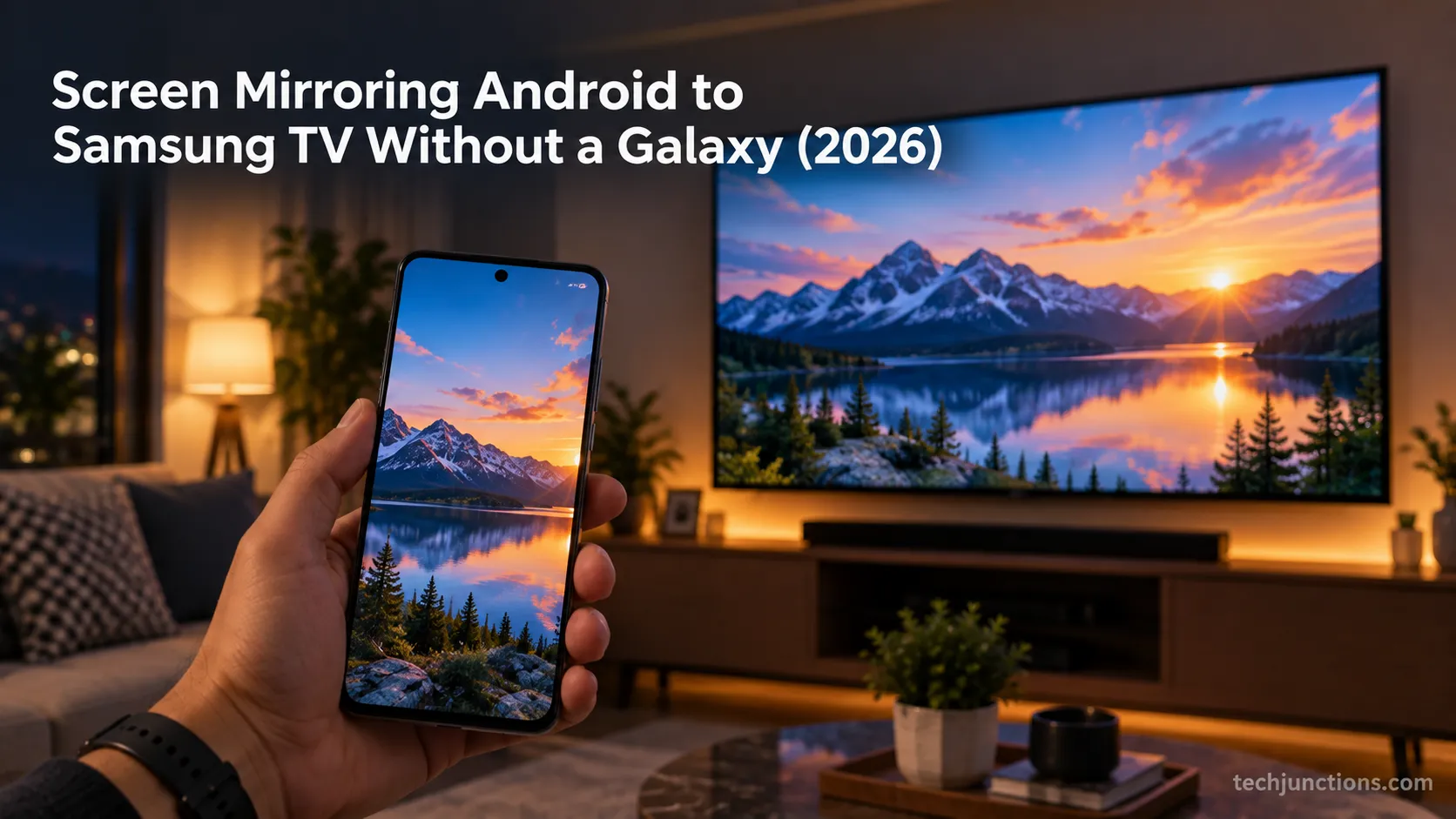Screen Mirroring Android to Samsung TV Without a Galaxy (2026)