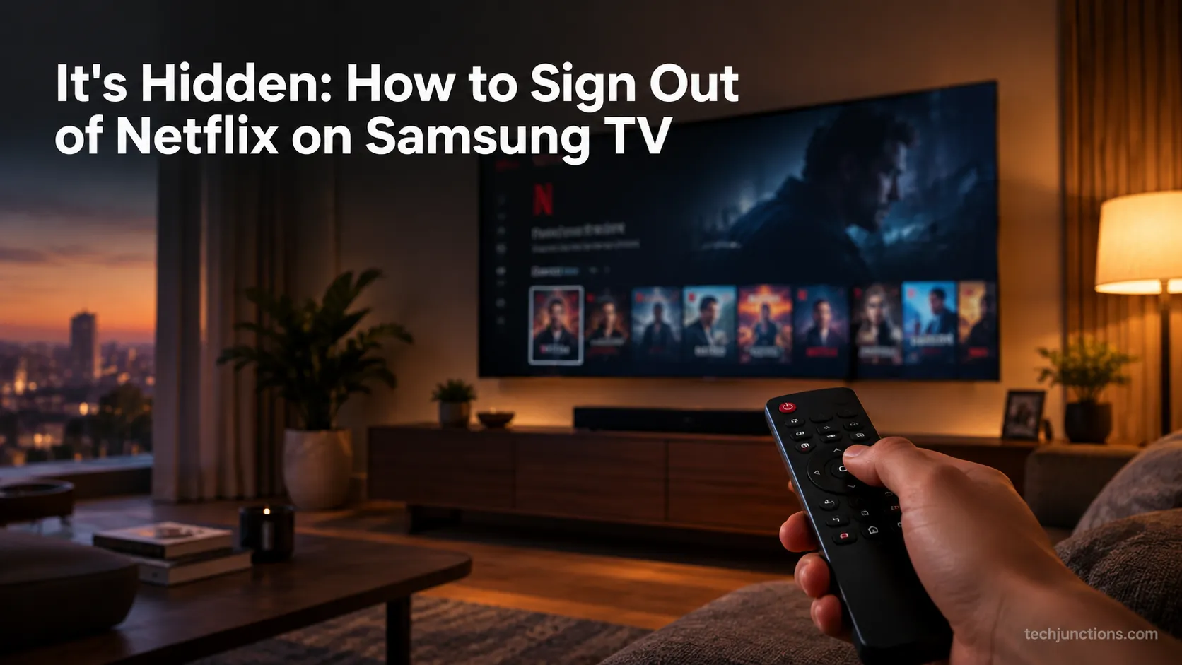 It's Hidden: How to Sign Out of Netflix on Samsung TV