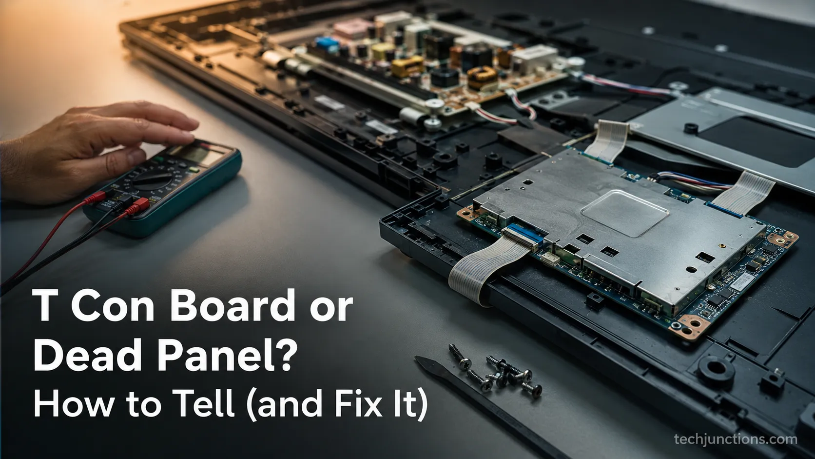 T Con Board or Dead Panel? How to Tell (and Fix It)